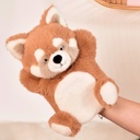 Histoire d’ours - Handpuppe Kuscheltier MARIO Panda rot - Podcoll