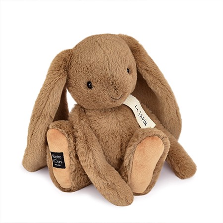 Histoire d’ours - Kuscheltier Hase brown nuts 32 cm - Le lapin