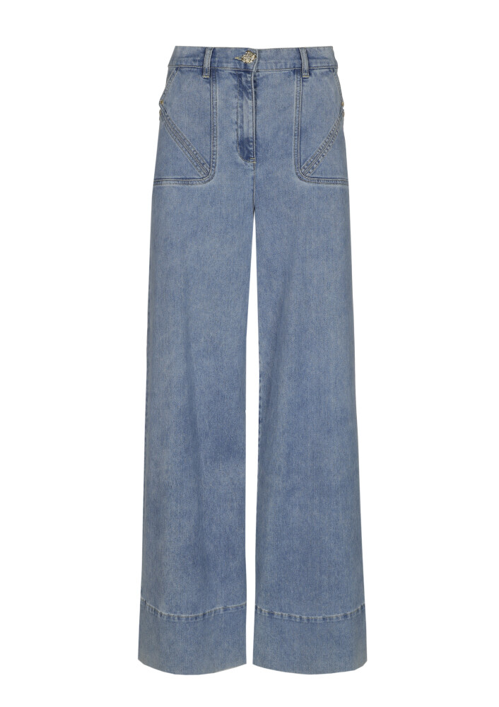 Caroline Biss - COMFORTABLE HIGH-WAIST JEANS light blue jeans
