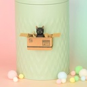 Katzenmuddi - handgemachter Magnet Katze in Dose