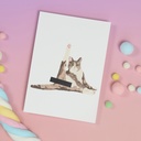 Katzenmuddi - Postkarte - Popokatze