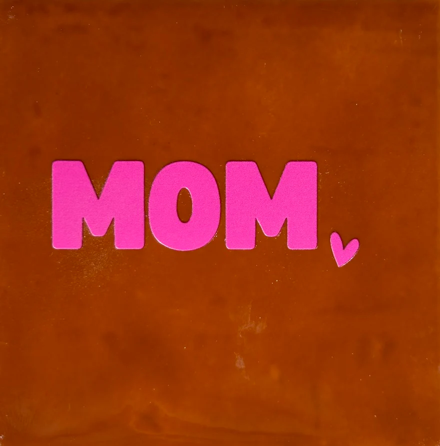 Yett Tiles - Fliese/Untersetzer - Mom - terracotta/rosa