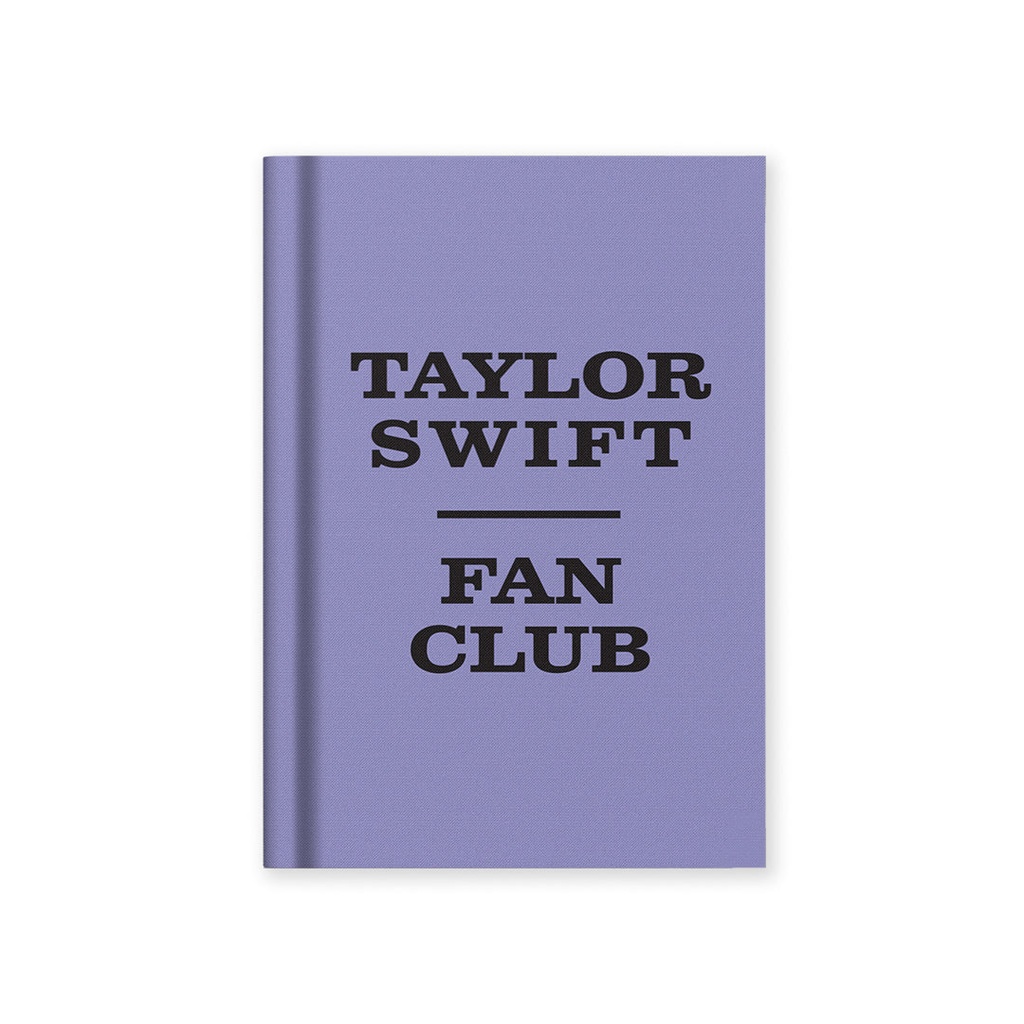 Ohh Deer - Taylor Swift Fan Club - Fabric Hardback Notebook A7 purple - kleines Notizbuch