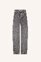 By Bar - Begum Grey Pants - 831 Grey denim