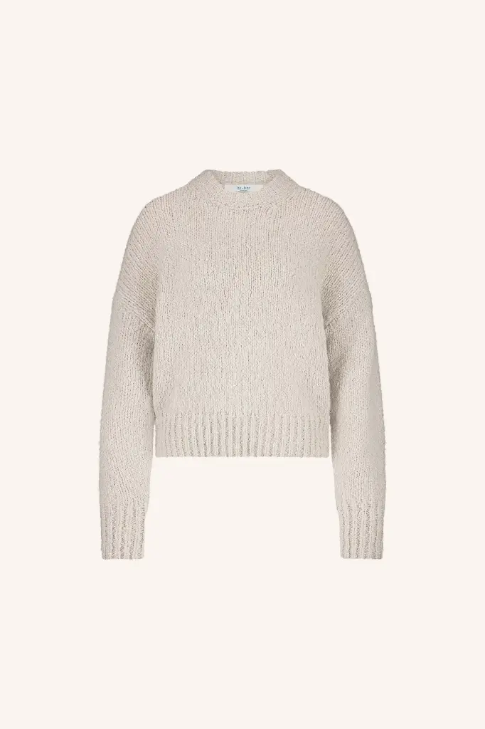 By Bar - Sonny Bulky Pullover - 018 chalk