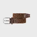 Billybelt - Elastischer Flechtgürtel - Camel Brown