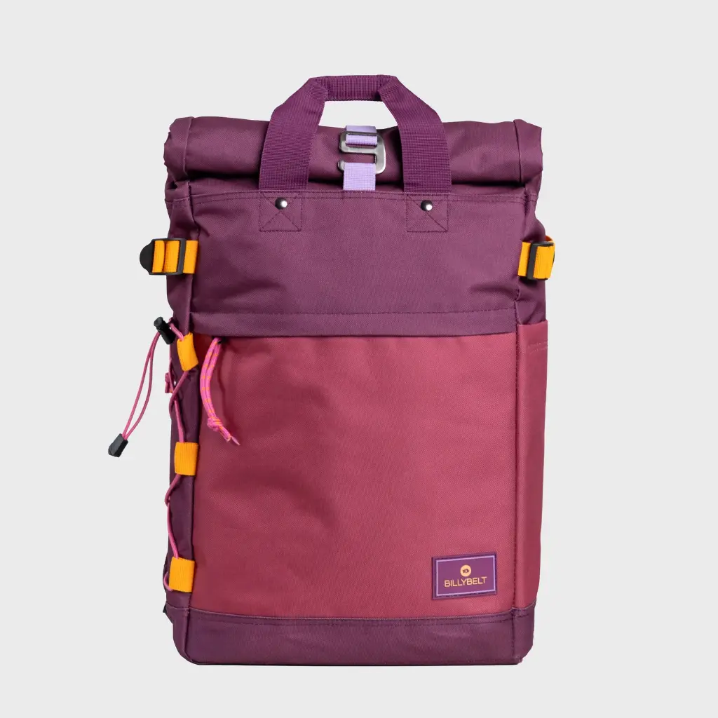 Billybelt - Rolltop Bag - Rucksack Bordeaux Burgundy