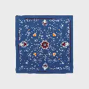 Billybelt - Bandana Bio-Baumwolle kleiner Schal LISE 70x70 cm - blau