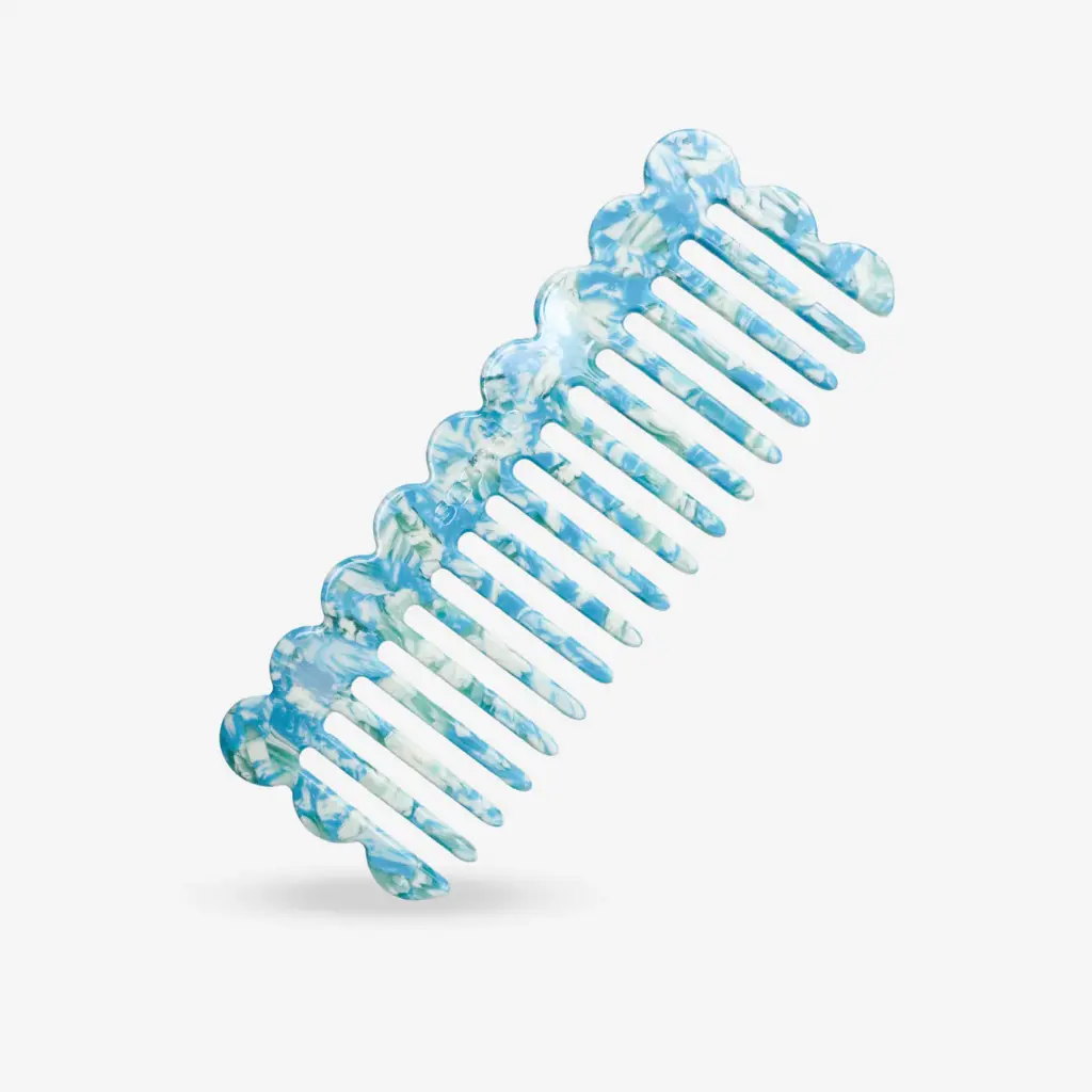 Sasstie - Kamm / Haar Accessoire - The Curved Comb - Ocean