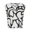 Caroline Biss - SLEEVELESS TOP - black white multicolor