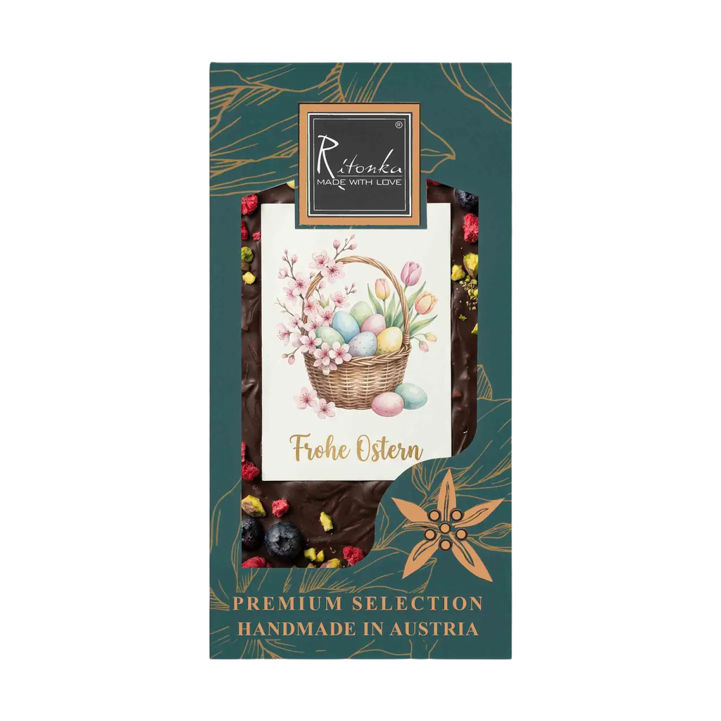 Ritonka - Premium Milchschokolade - Osterkorb - Ostern 95g