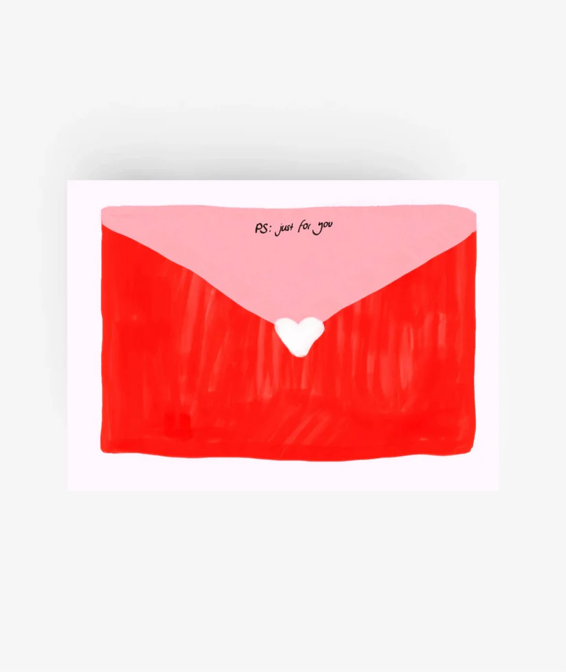 Hej Ibiza - Postkarte - Love letter (PS: just for you)
