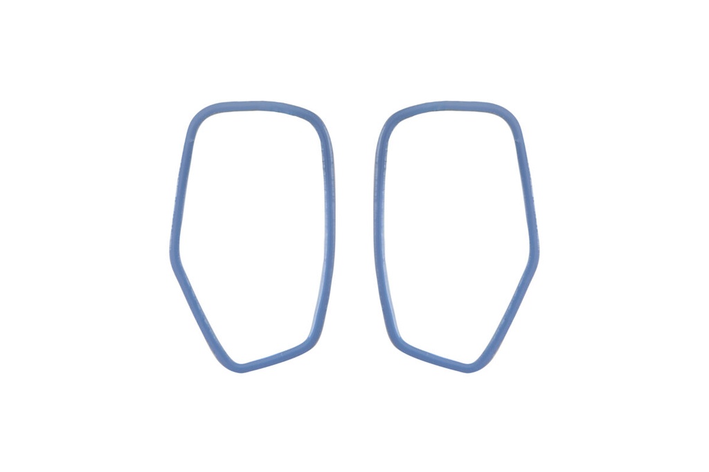 Lisa Kroeber Jewellery Art - Earrings Mix&Match FRAMES (ohne Kreole, nur Rahmen) - Pigeon Blue