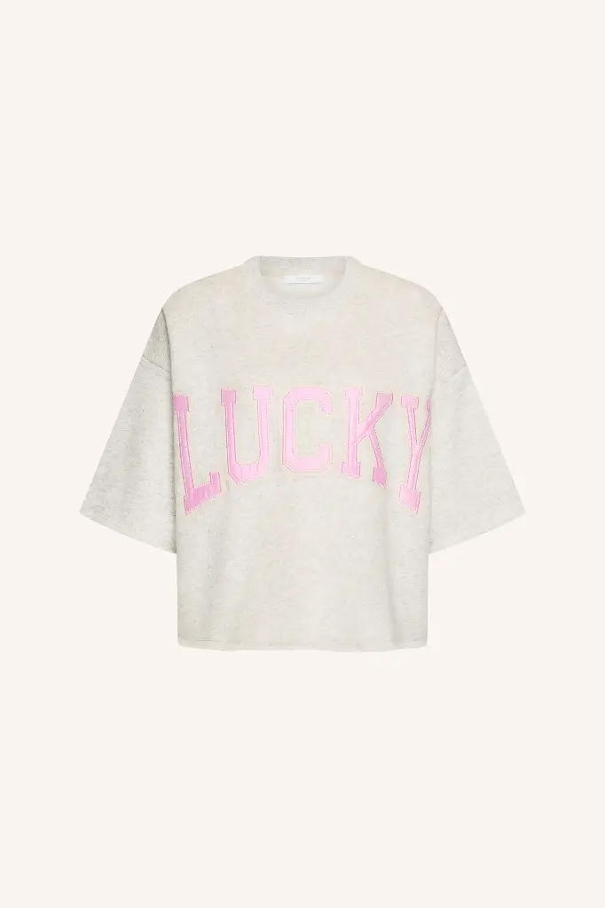 By Bar - Willow Lucky Top - 815 light grey melee