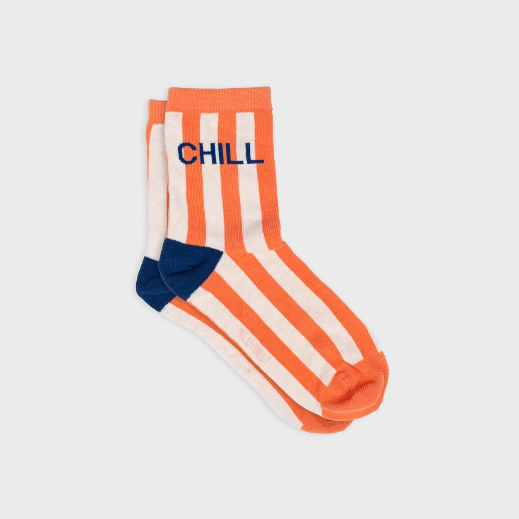Billybelt - Baumwollsocken CHILL gestreift