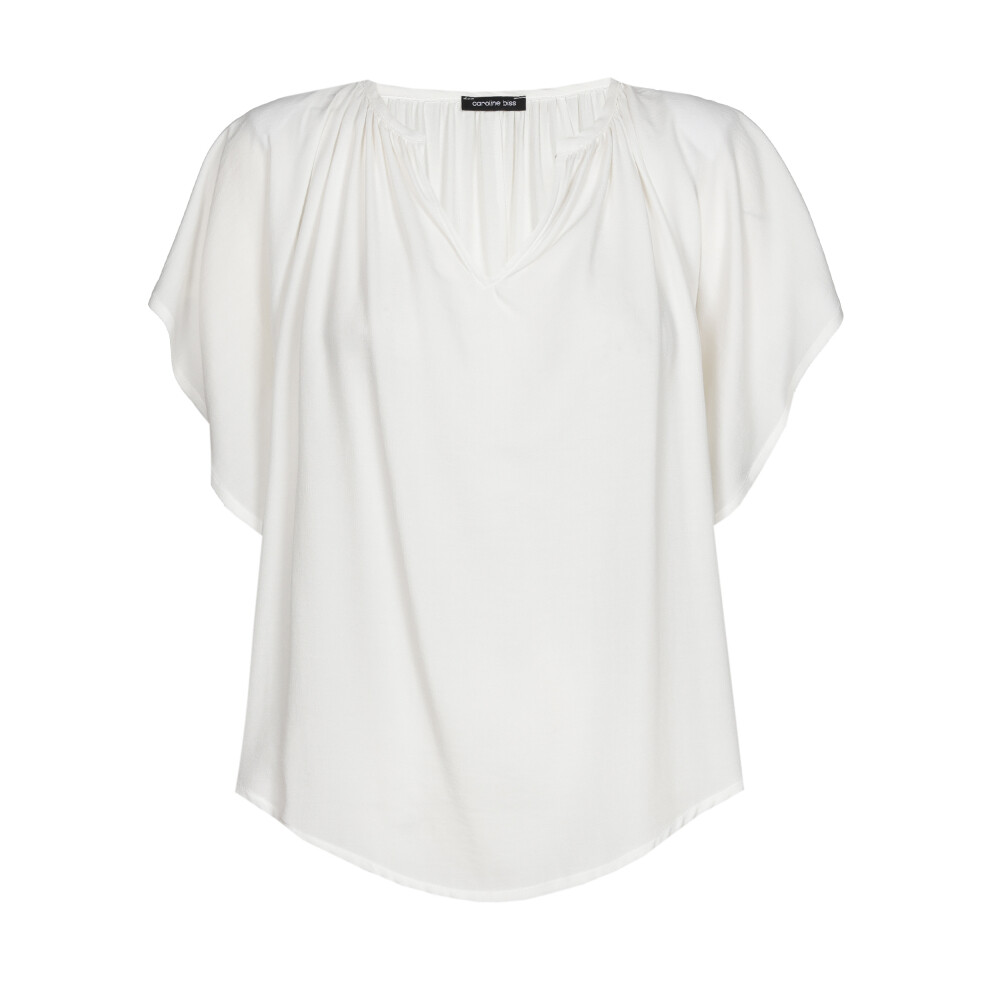 Caroline Biss - LOOSE-FITTING TOP off-white
