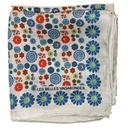 Les Belles Vagabondes - Seidentuch Mini Hanami Bleu