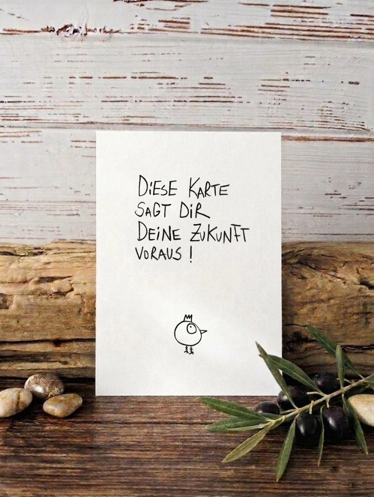 Edition Gute Geister - Postkarte - Orakel