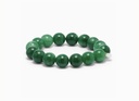 Soï Copenhagen - Armband Chunky Green Jade Stretch Bracelet - Luck