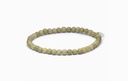 Soï Copenhagen - Armband Petite Green Alashan Agate Stretch Bracelet - Grounding