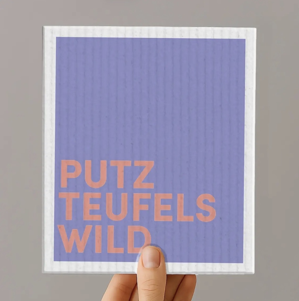 Naturbedacht - Natur Schwammtuch PUTZTEUFELSWILD