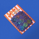 Modern Kids Art - DIY Glückslos Rubbelkarte Rubbellos DIN A6 Sparkle - Ein Los voll Glück