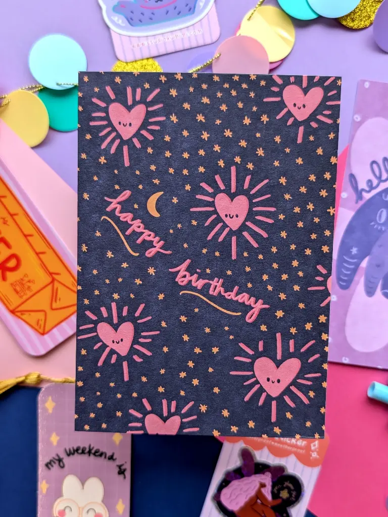 Studio Kumimi - Postkarte - Happy birthday