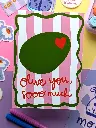 Studio Kumimi - Postkarte - Olive you sooo much