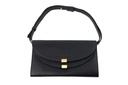 OLIVIA | schwarz | gold | genarbt