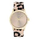 Oozoo Timepieces - Armbanduhr - Leo Damen - gold/taupe 38mm M