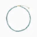 Soï Copenhagen - Halskette Hailey Aquamarine Necklace - Courage