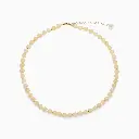 Soï Copenhagen - Halskette Hailey Yellow Jade Necklace - Well-being