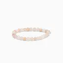 Soï Copenhagen - Armband Essential Rose Jade Stretch Bracelet 6mm - Peace of mind
