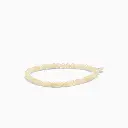 Soï Copenhagen - Armband Petite Yellow Jade Stretch Bracelet 4mm - Well-being
