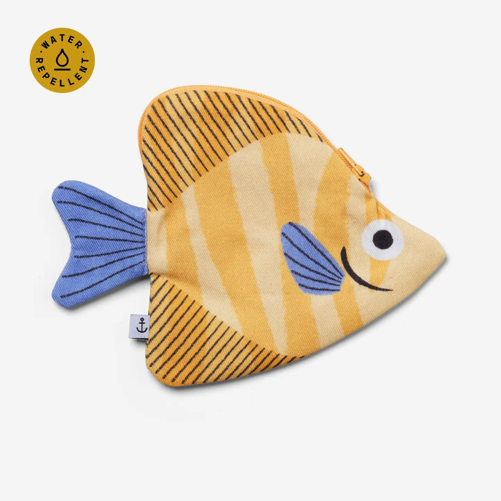Don Fisher - Etui Täschchen Portemonnaie MOONYFISH purse yellow