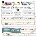 Chilitype - Stadt-Land-Gourmet - Spielblock DIN A4