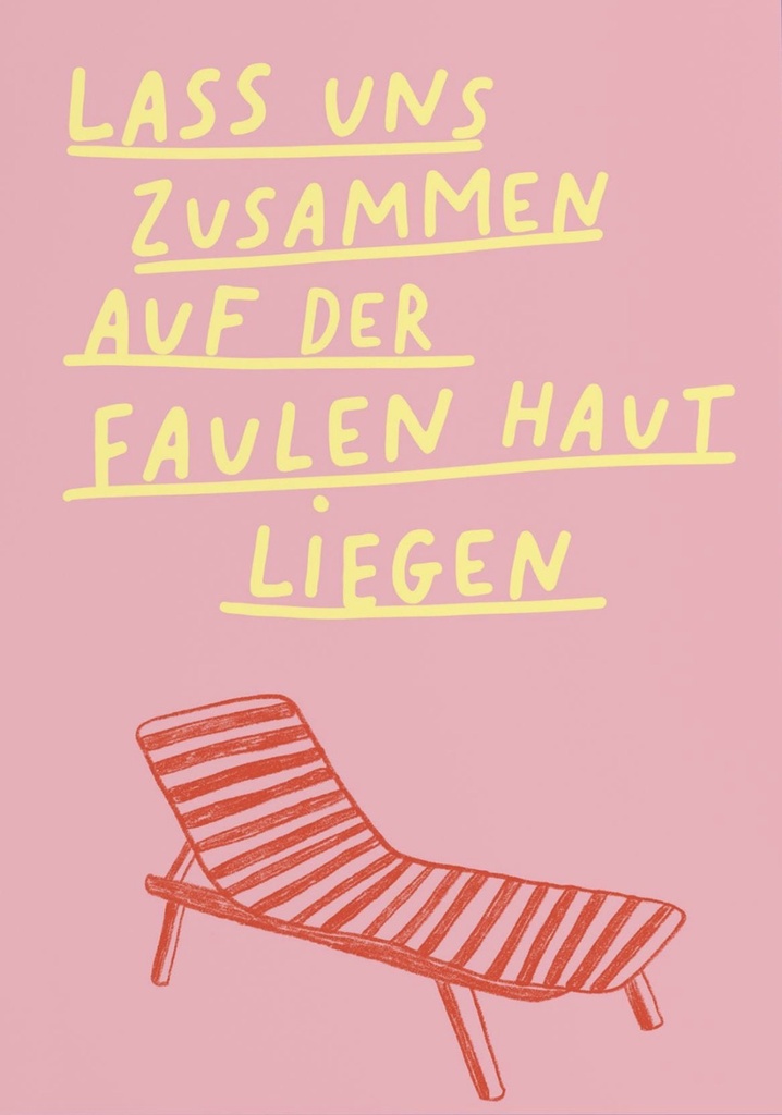 Studio Danii - Postkarte - Zusammen liegen