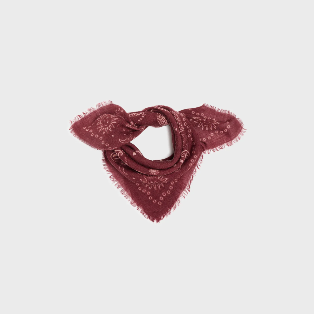 Billybelt - Tuch Bandana femme ALICE - bordeaux - 70x70cm