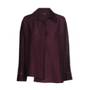 Caroline Biss - LOOSE-FITTING TUNIC BLOUSE plum