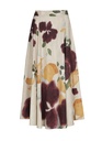 Caroline Biss - FLOWING MIDI-SKIRT multi colour