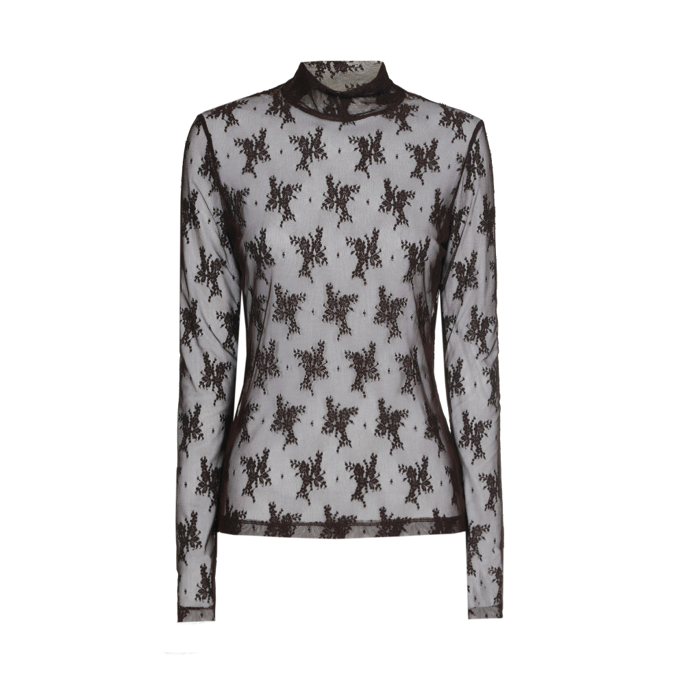 Caroline Biss - MUST-HAVE BASE LAYER IN LACE cacao