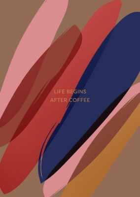 Buttique - Postkarte DIN A6 - After coffee