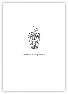 Buttique - Postkarte DIN A6 - Poppen