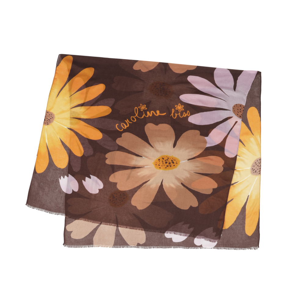 Caroline Biss - Leichter Schal floral multicolor