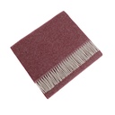 Caroline Biss - Warmer Schal mit Fransen wine red