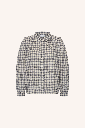 By Bar - Maia Check Blouse - 834 ash grey check