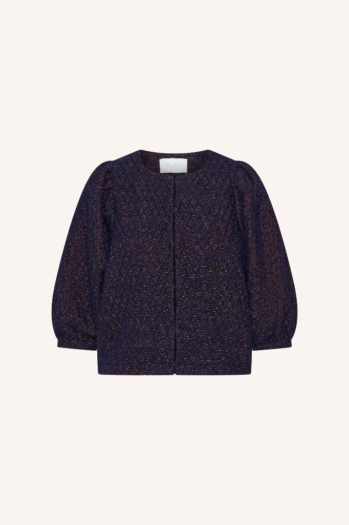 By Bar - Mauri Sparkle Blouse - 913 diamond check