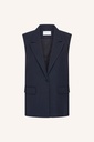 By Bar - Nes Copper Stripe Gilet - 1704 copper stripe