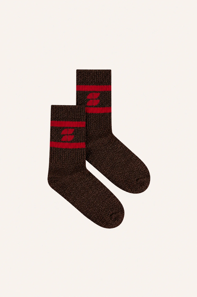 By Bar - Logo Glitter Chocolate Socks - 1318 lollipop