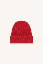 By Bar - Logo Beanie - 283 scarlet red
